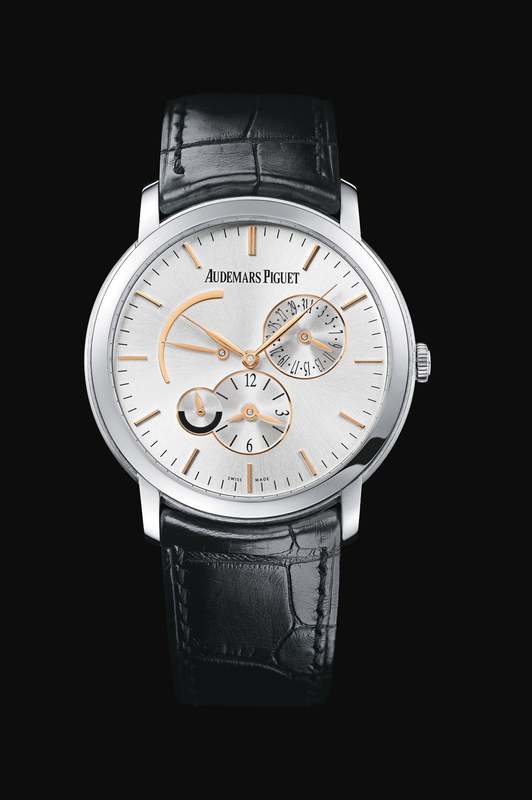 Audemars Piguet Jules Audemars Dual Time White Gold watch REF: 26380BC.OO.D002CR.01
